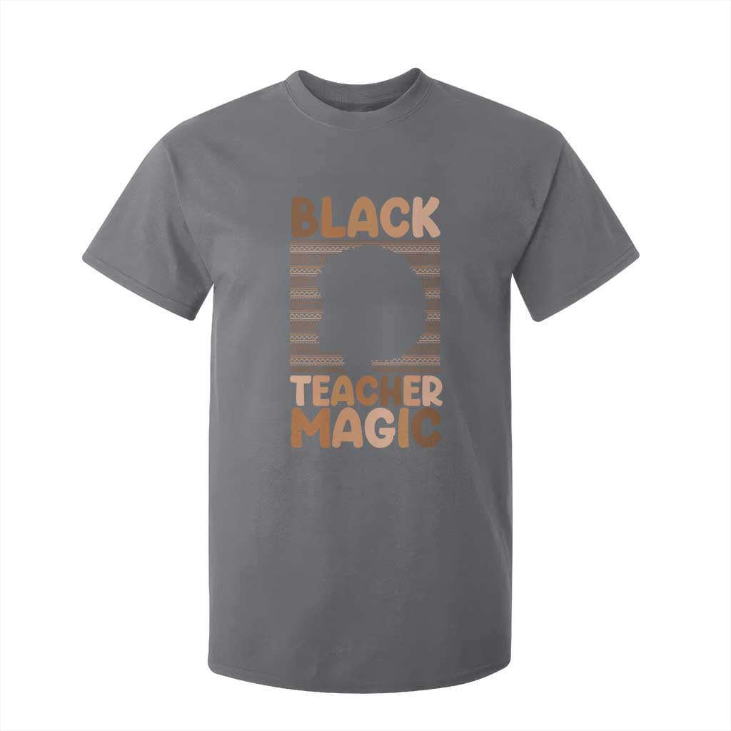 Black Teacher Magic T Shirt For Kid Empowering African American Pride Teacher Gift - African Pride