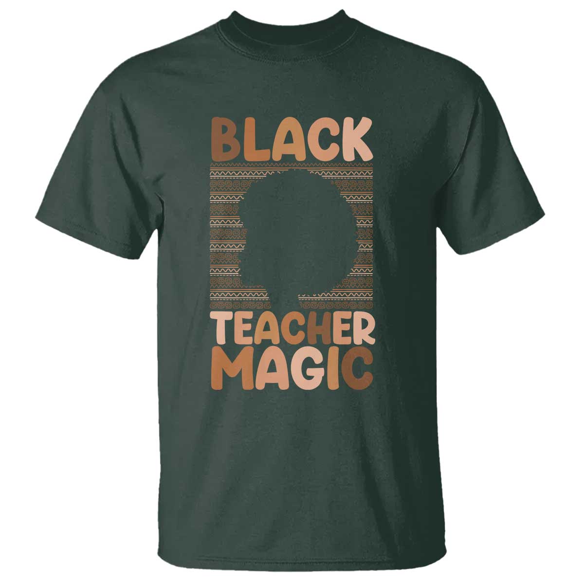 Black Teacher Magic T Shirt Empowering African American Pride Teacher Gift - African Pride
