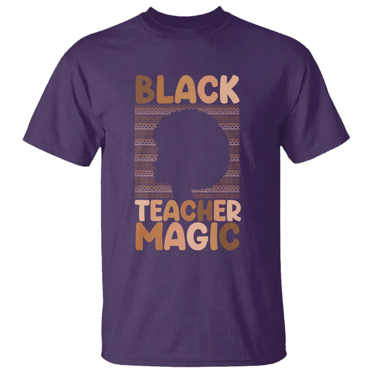 Black Teacher Magic T Shirt Empowering African American Pride Teacher Gift - African Pride