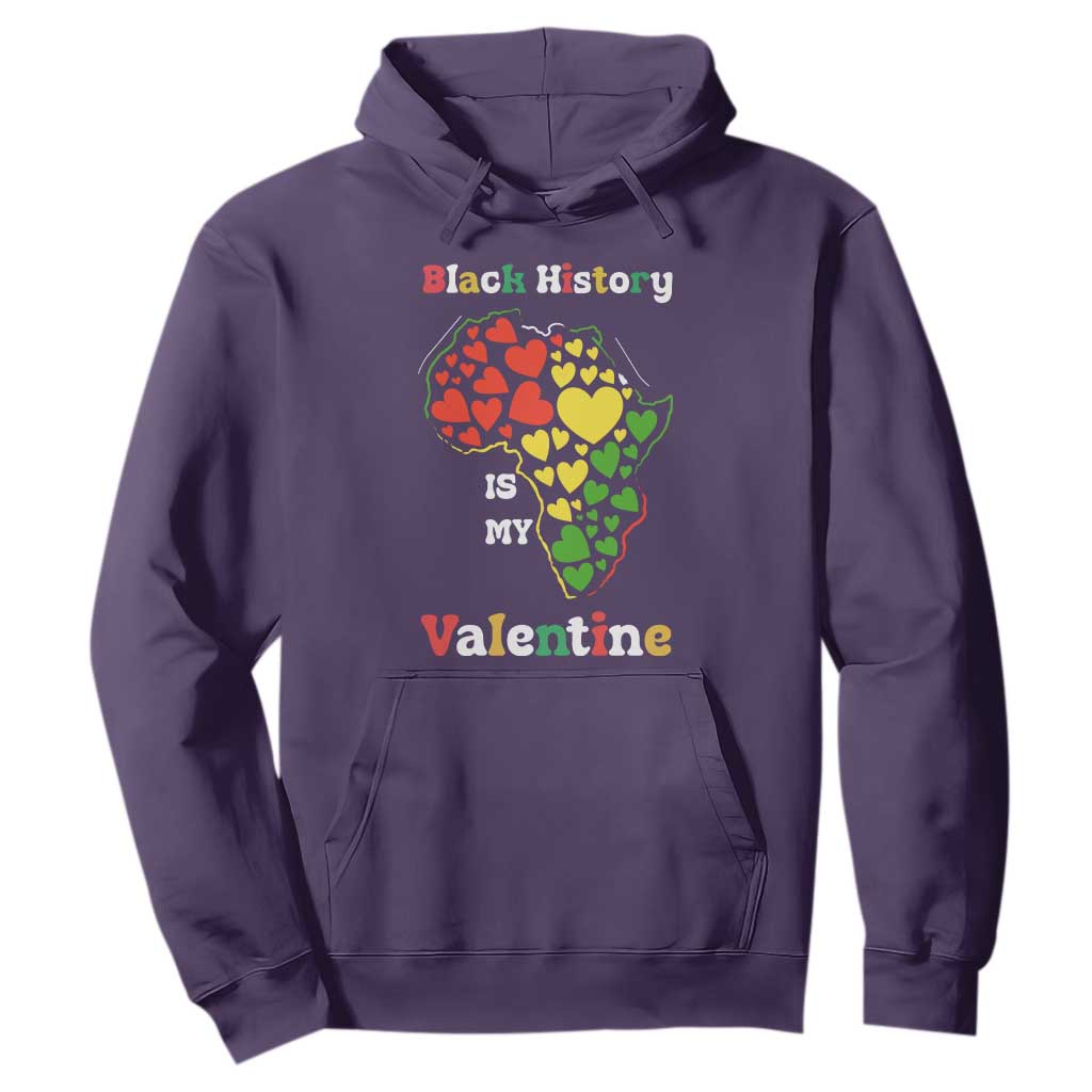 Melanin Queen Black History Month Hoodie Is My Valentine - African Pride