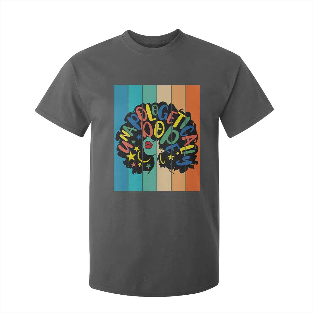 Black Girl Magic Pride T Shirt For Kid Unapologetically Dope Retro Sunset - African Pride