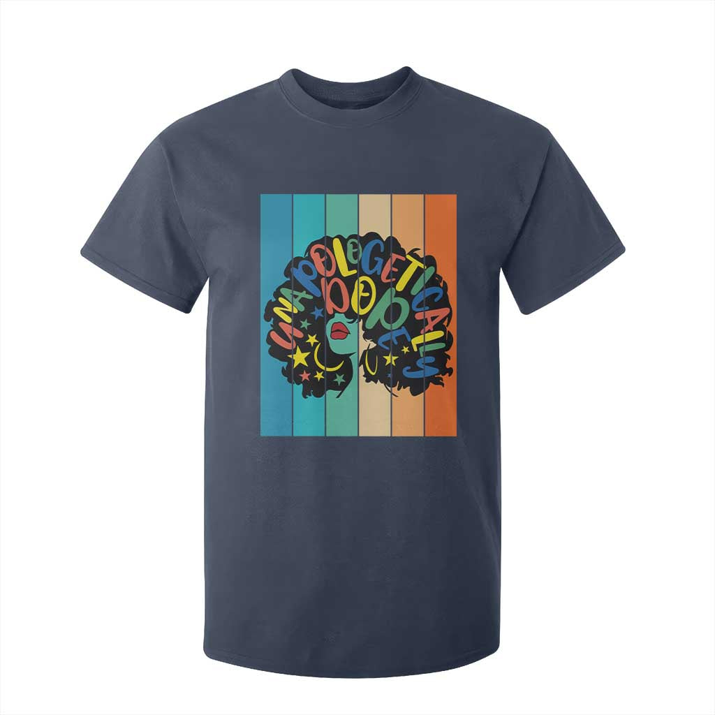 Black Girl Magic Pride T Shirt For Kid Unapologetically Dope Retro Sunset - African Pride
