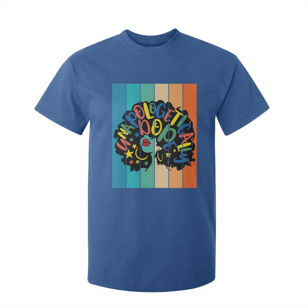 Black Girl Magic Pride T Shirt For Kid Unapologetically Dope Retro Sunset - African Pride