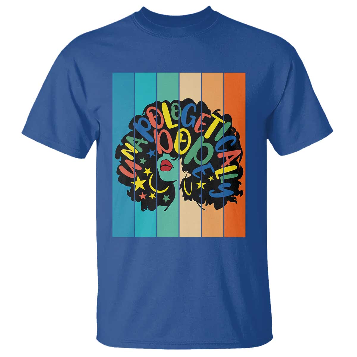 Black Girl Magic Pride T Shirt Unapologetically Dope Retro Sunset - African Pride