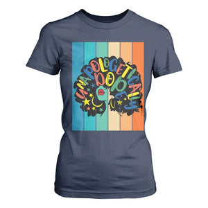 Black Girl Magic Pride T Shirt For Women Unapologetically Dope Retro Sunset - African Pride