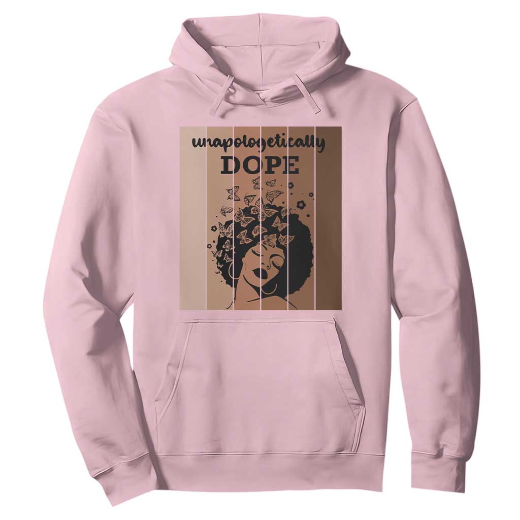Inspirational Black Women Gift Hoodie Unapologetically Dope - African Pride