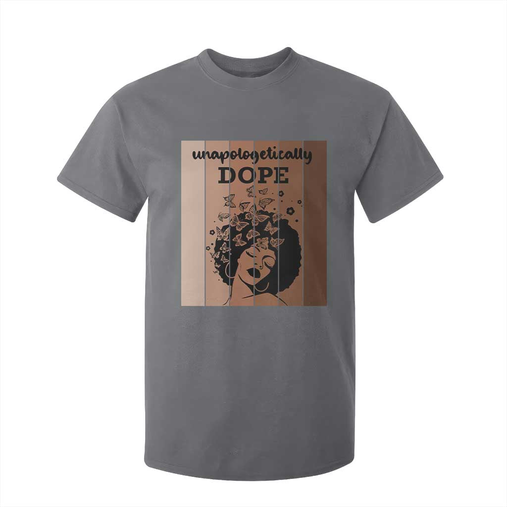 Inspirational Black Women Gift T Shirt For Kid Unapologetically Dope - African Pride