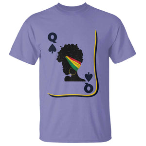 Black Woman Gift T Shirt Melanin Queen Card - African Pride