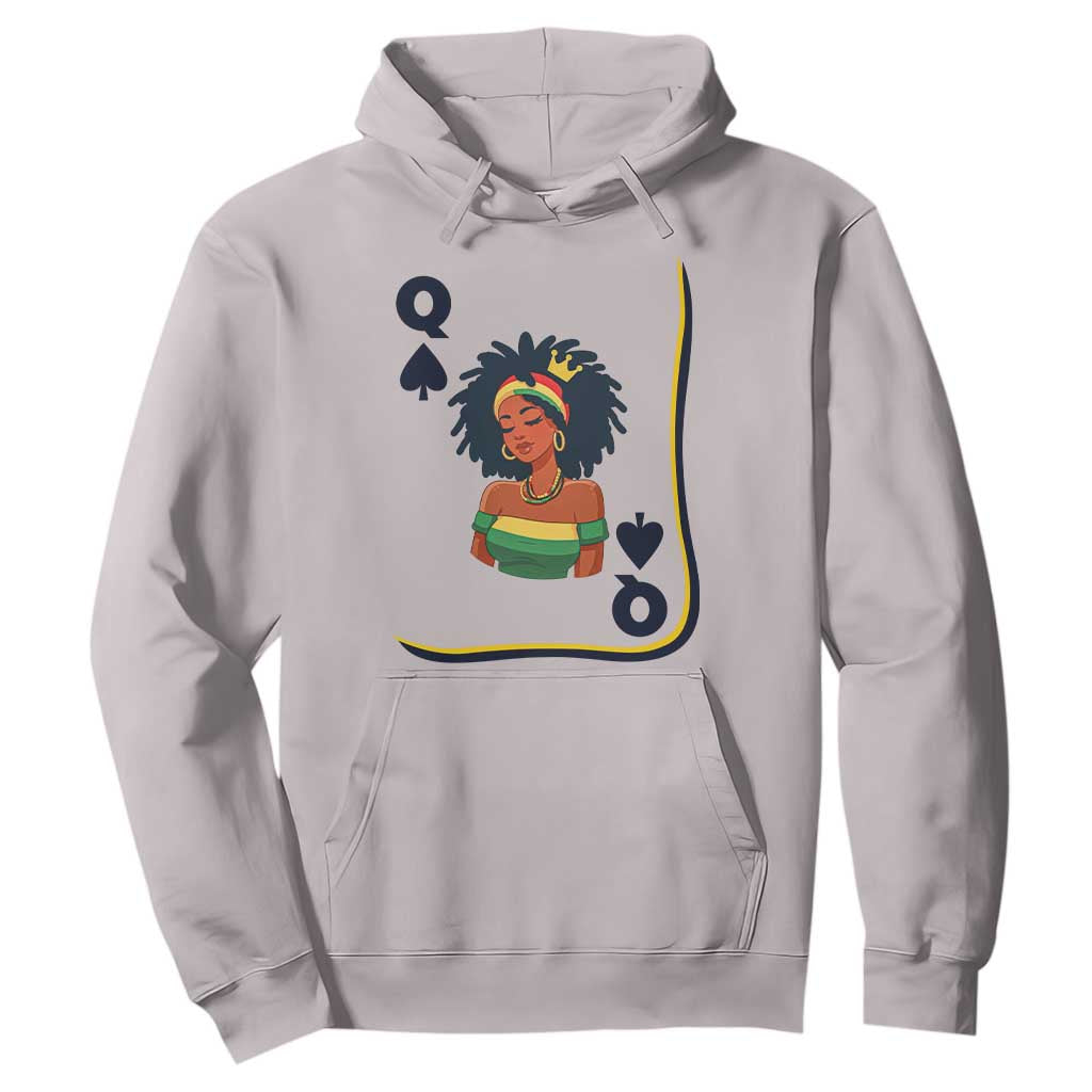 Queen Of Spades Black Girl Hoodie African American Women Pride - African Pride
