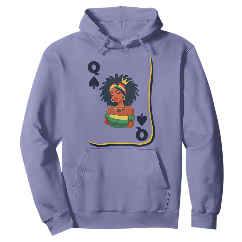 Queen Of Spades Black Girl Hoodie African American Women Pride - African Pride