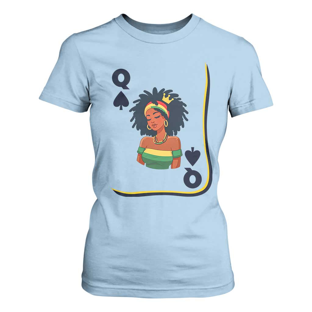 Queen Of Spades Black Girl T Shirt For Women African American Women Pride - African Pride
