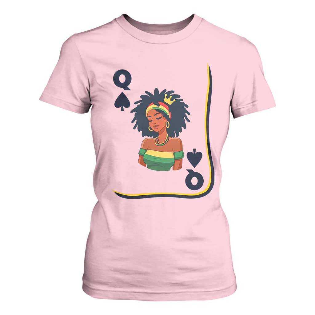 Queen Of Spades Black Girl T Shirt For Women African American Women Pride - African Pride