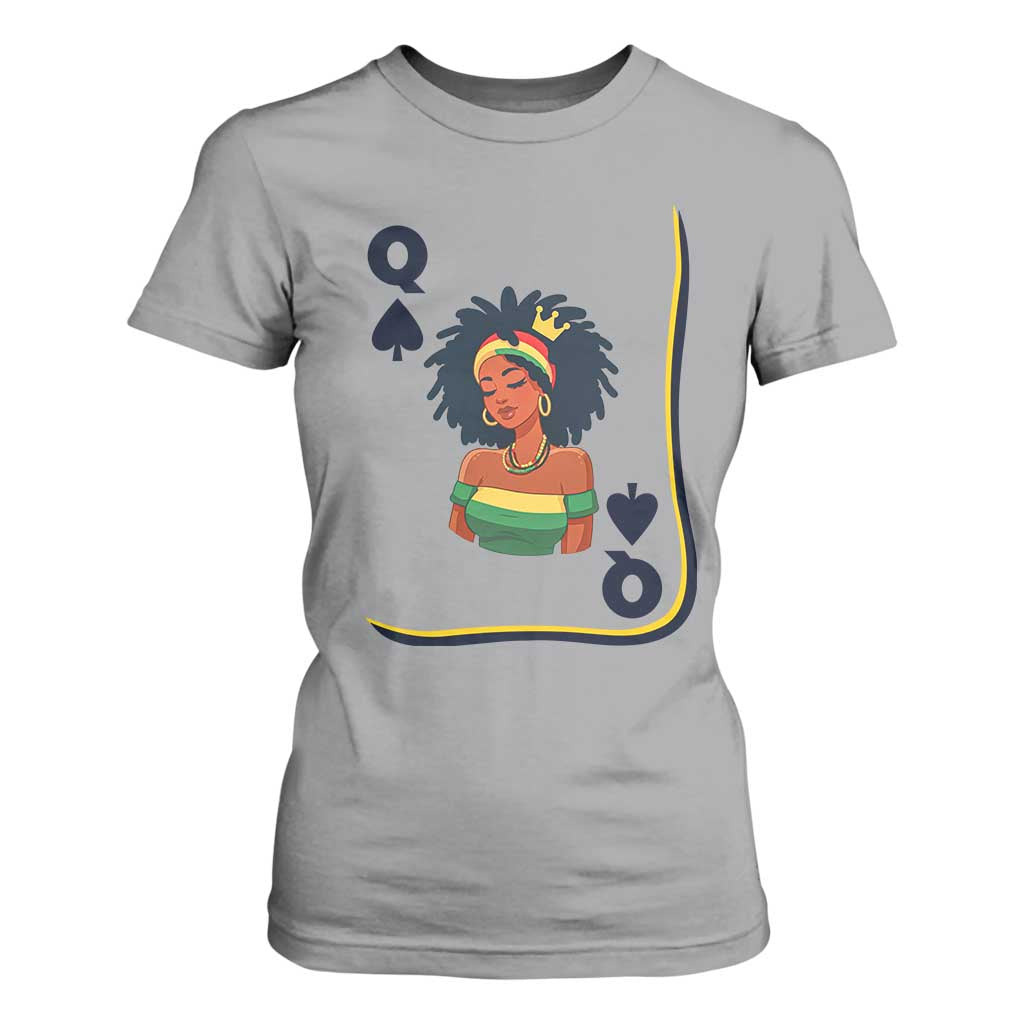 Queen Of Spades Black Girl T Shirt For Women African American Women Pride - African Pride