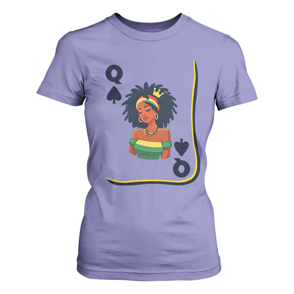 Queen Of Spades Black Girl T Shirt For Women African American Women Pride - African Pride