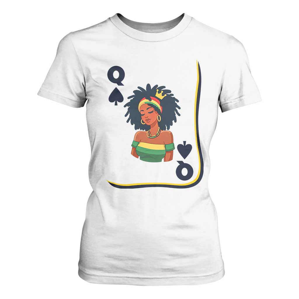 Queen Of Spades Black Girl T Shirt For Women African American Women Pride - African Pride