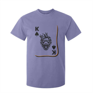 Black King Lion T Shirt For Kid African American Black History Month Gift - African Pride