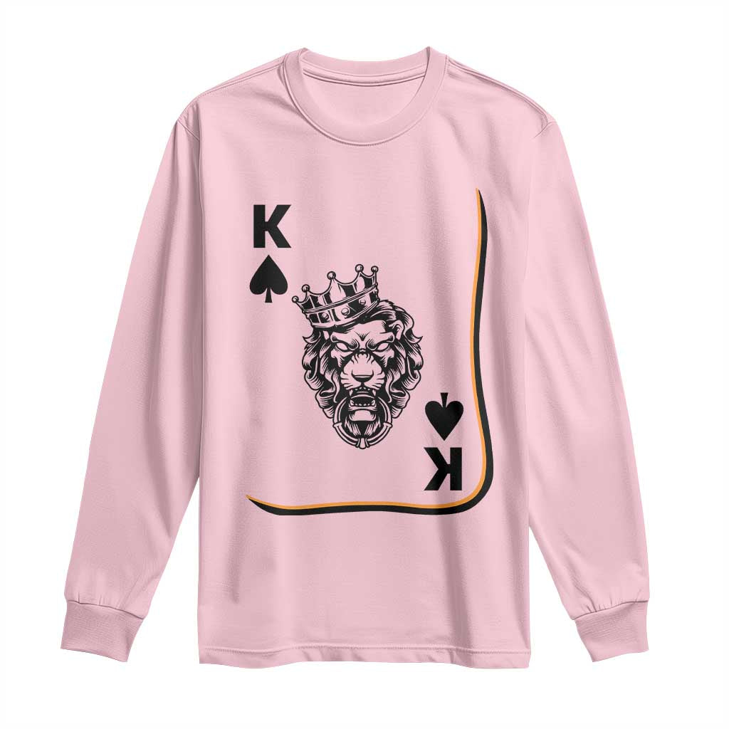 Black King Lion Long Sleeve Shirt African American Black History Month Gift - African Pride