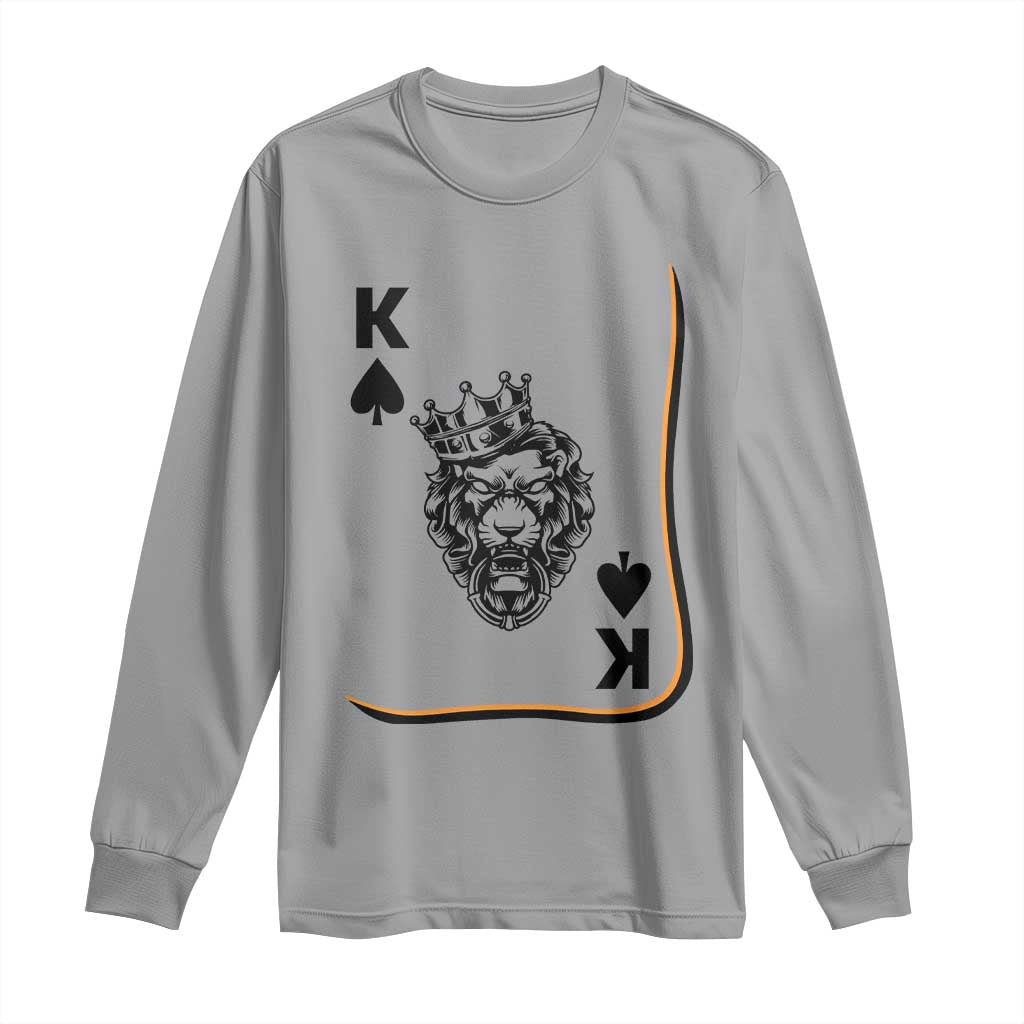 Black King Lion Long Sleeve Shirt African American Black History Month Gift - African Pride