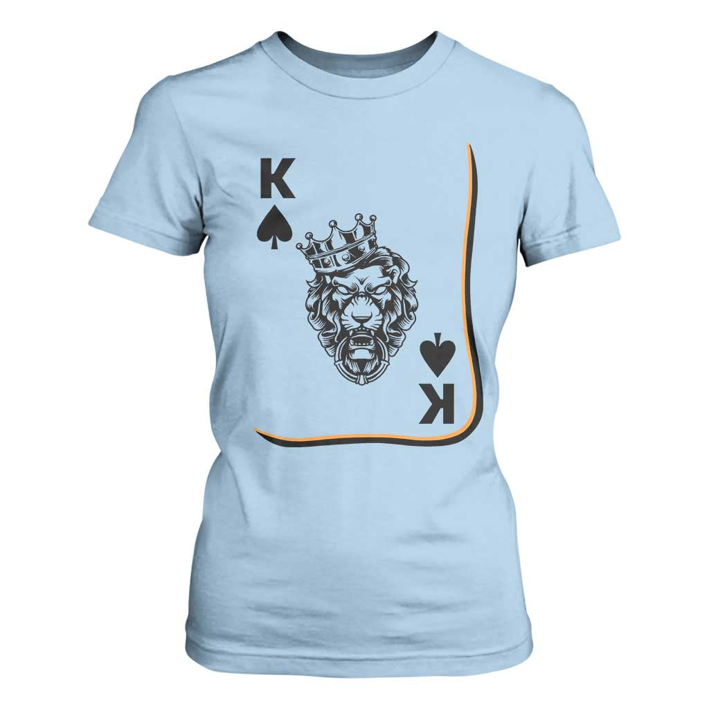 Black King Lion T Shirt For Women African American Black History Month Gift - African Pride