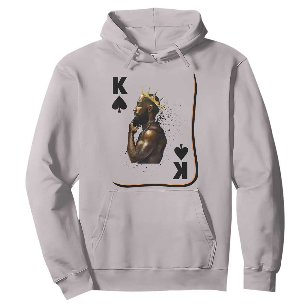 King Of Spades Black Man Hoodie African American Men Pride - African Pride