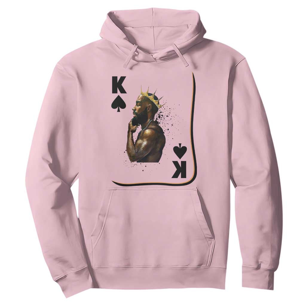 King Of Spades Black Man Hoodie African American Men Pride - African Pride
