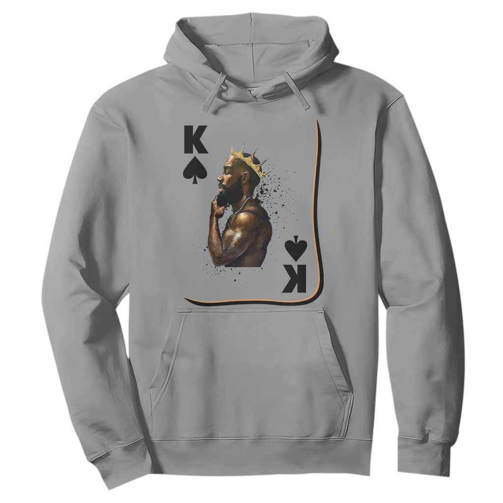 King Of Spades Black Man Hoodie African American Men Pride - African Pride