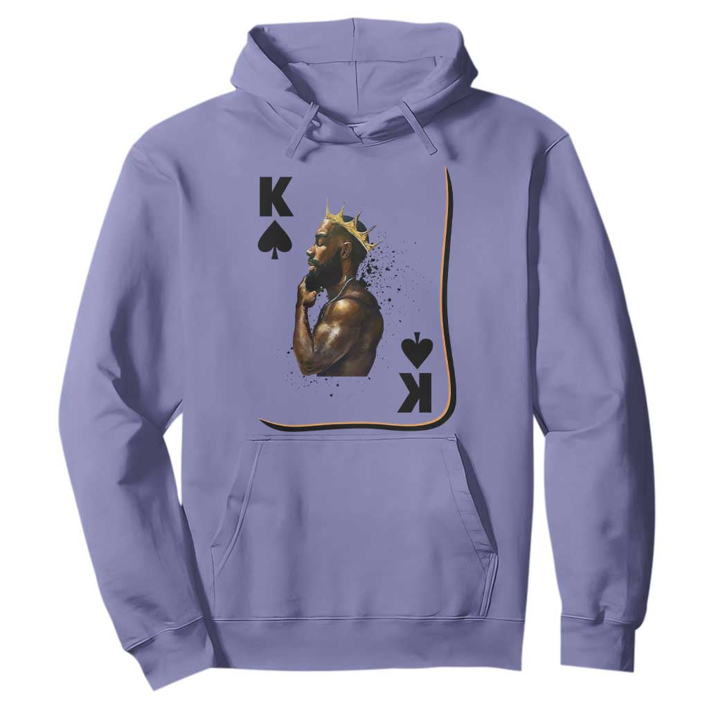 King Of Spades Black Man Hoodie African American Men Pride - African Pride