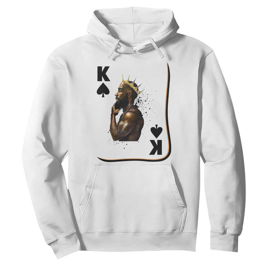 King Of Spades Black Man Hoodie African American Men Pride - African Pride