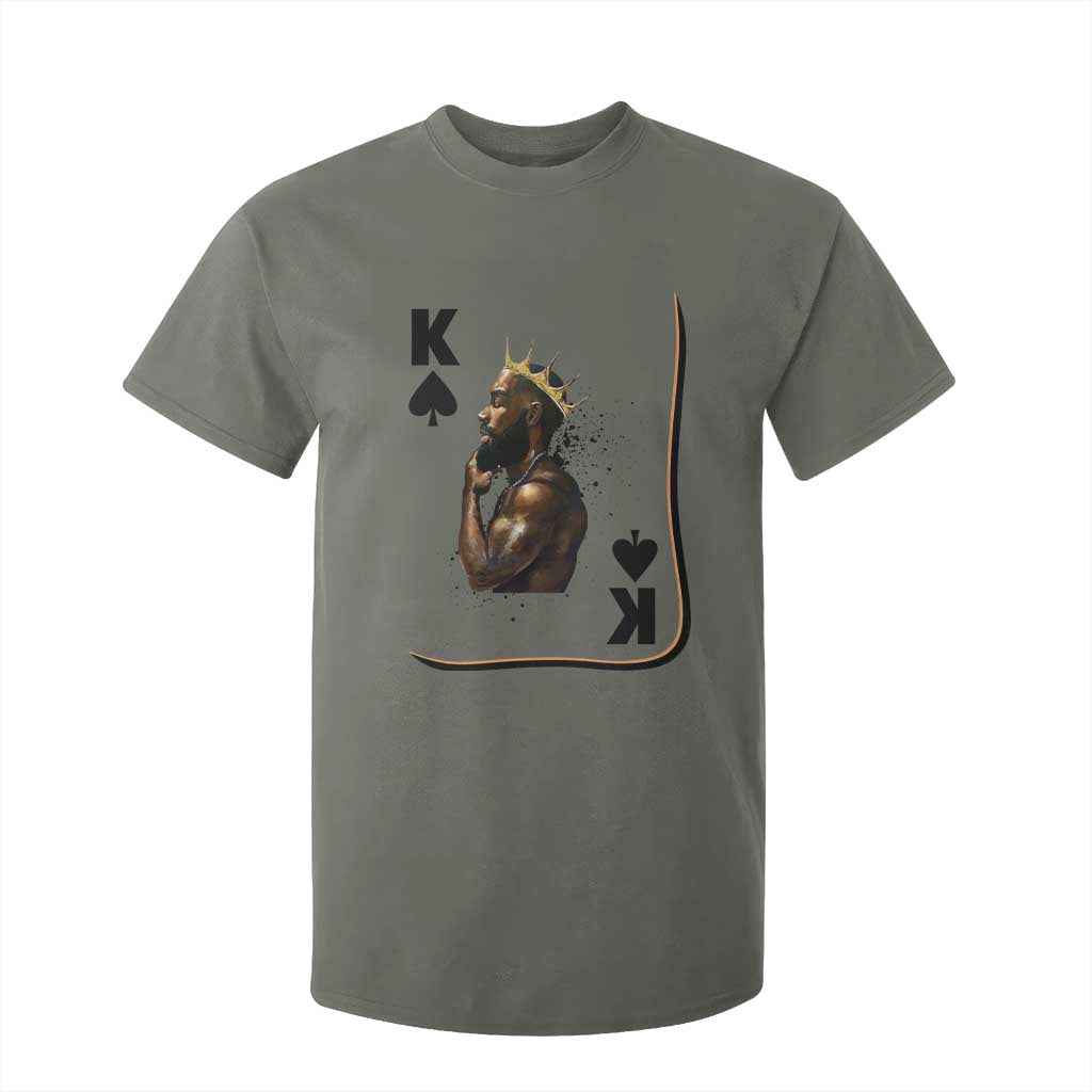 King Of Spades Black Man T Shirt For Kid African American Men Pride - African Pride