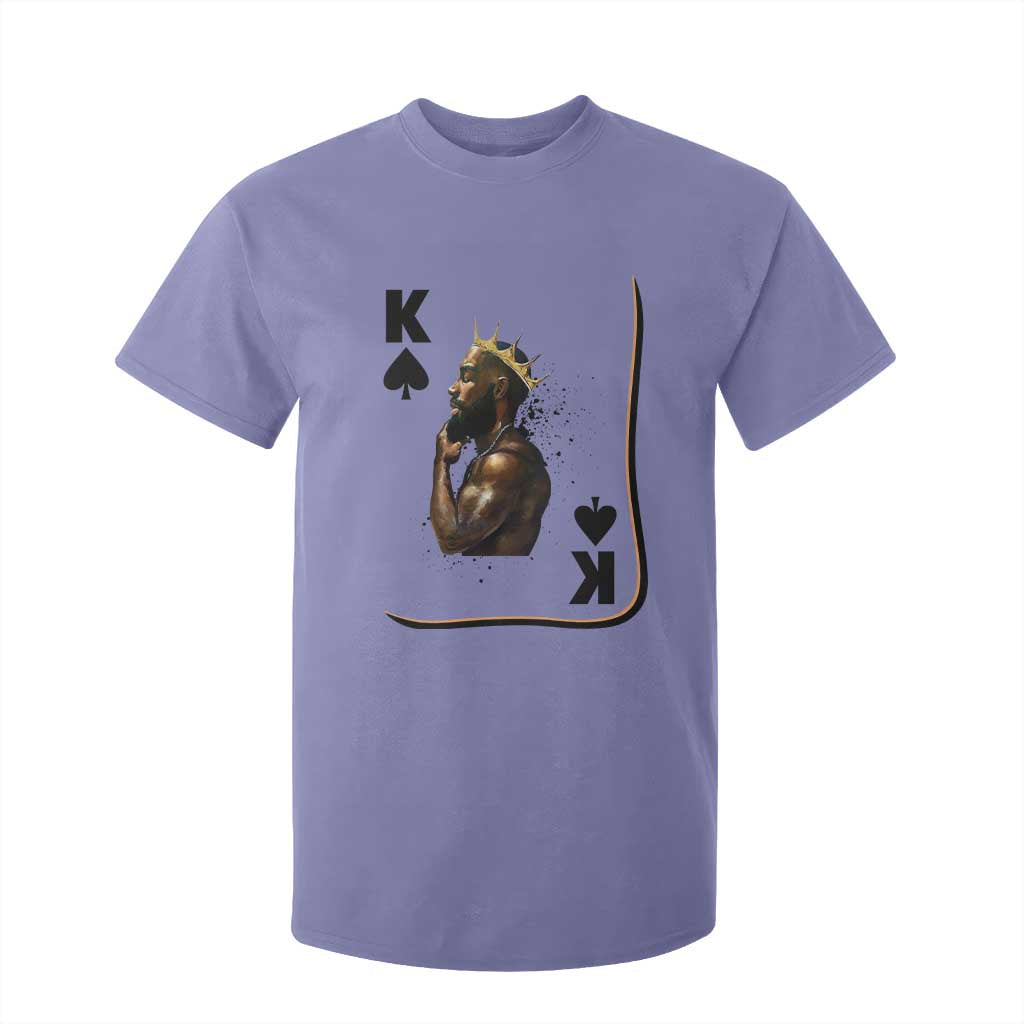 King Of Spades Black Man T Shirt For Kid African American Men Pride - African Pride