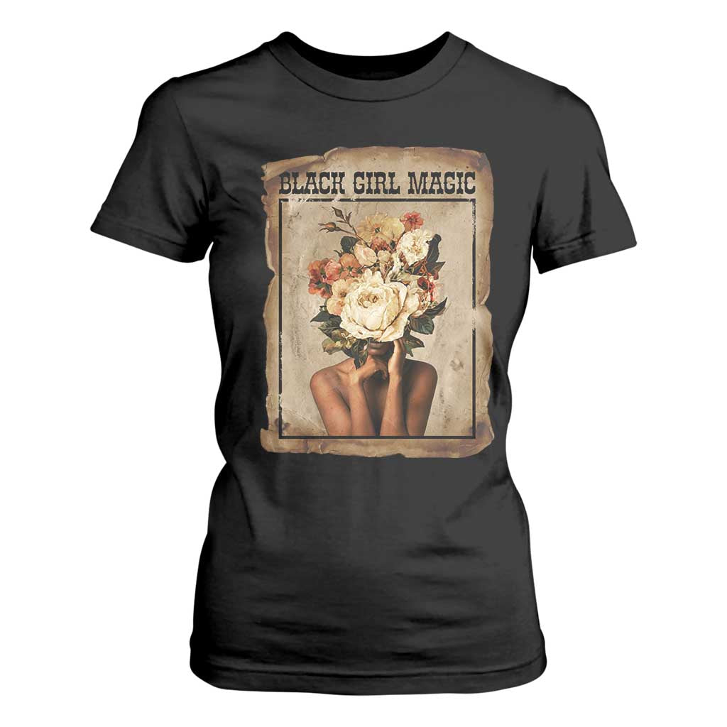 Black Girl Magic T Shirt For Women Feminist Black Women In History - African Pride