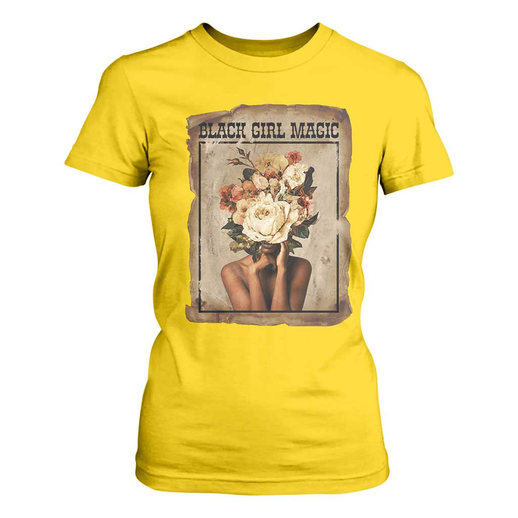 Black Girl Magic T Shirt For Women Feminist Black Women In History - African Pride