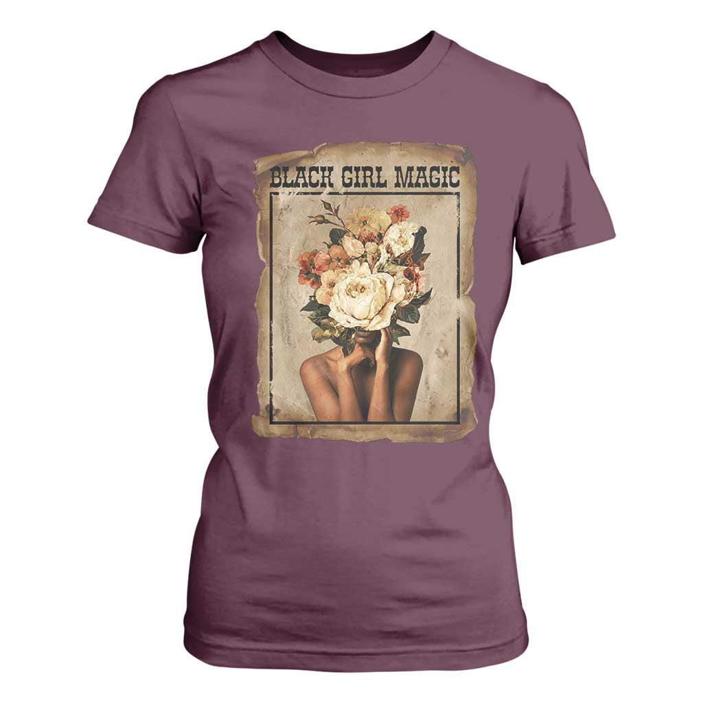 Black Girl Magic T Shirt For Women Feminist Black Women In History - African Pride
