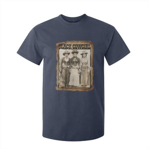Black Cowgirl Pride T Shirt For Kid Western Black History Month Gift - African Pride