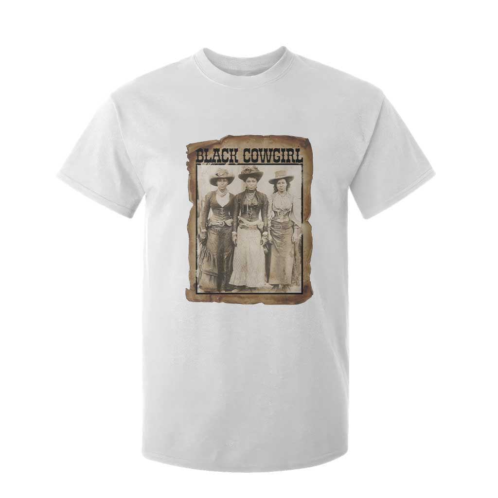 Black Cowgirl Pride T Shirt For Kid Western Black History Month Gift - African Pride