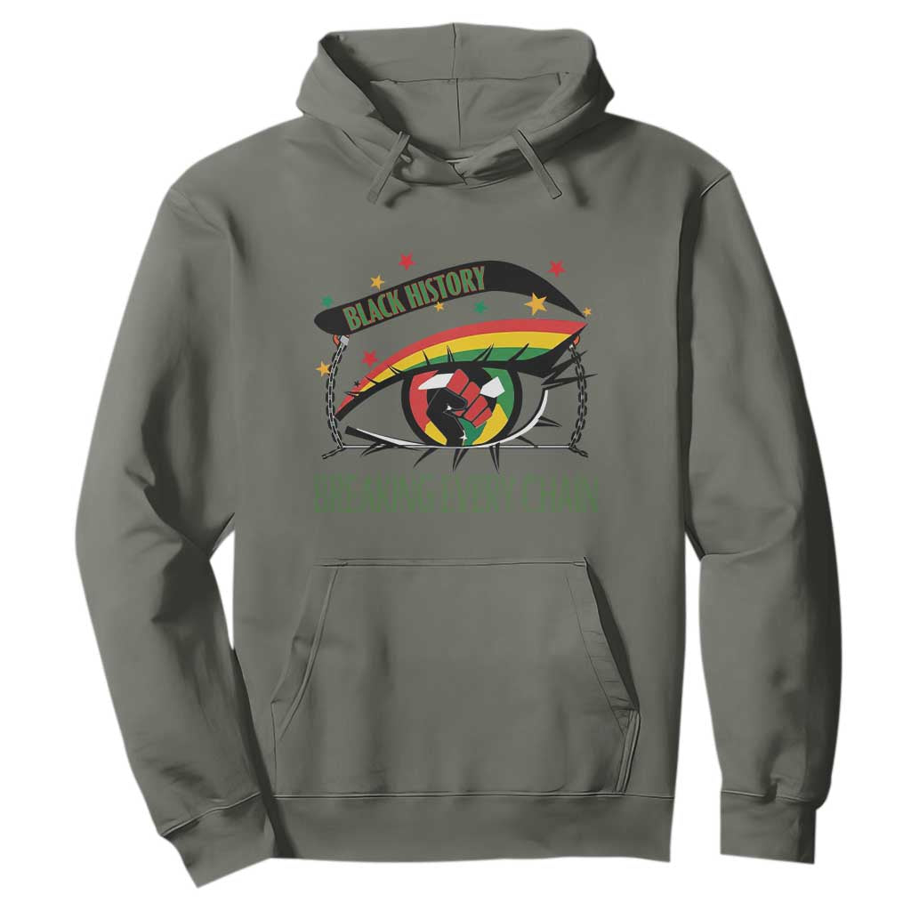Breaking Every Chain Hoodie Black History Month Freedom Gift - African Pride