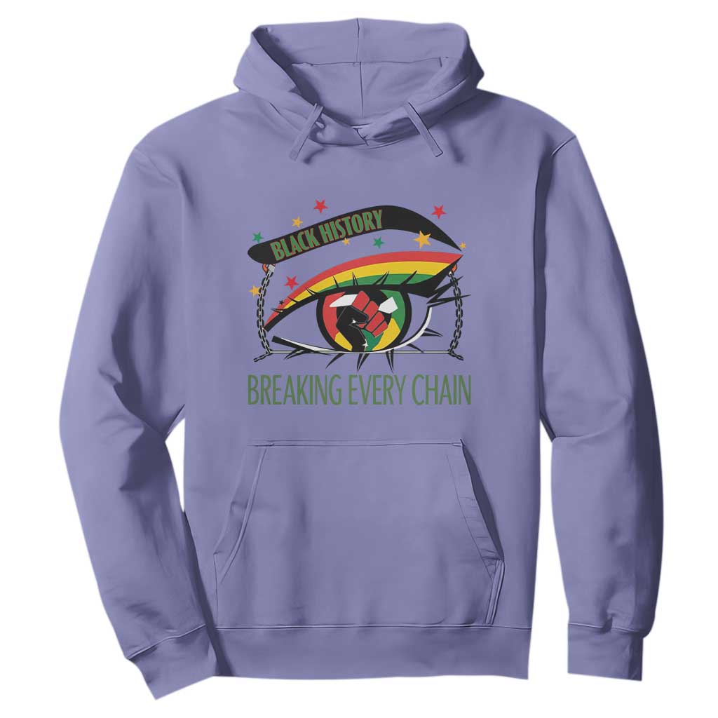Breaking Every Chain Hoodie Black History Month Freedom Gift - African Pride