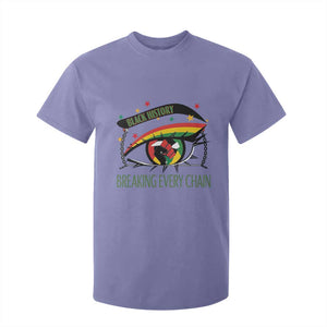 Breaking Every Chain T Shirt For Kid Black History Month Freedom Gift - African Pride