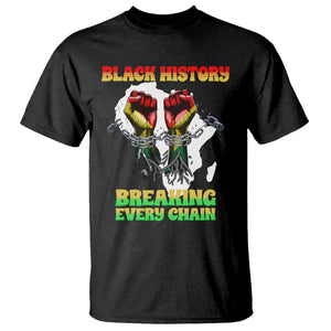 African American Civil Rights Gift T Shirt Breaking Every Chain - African Pride