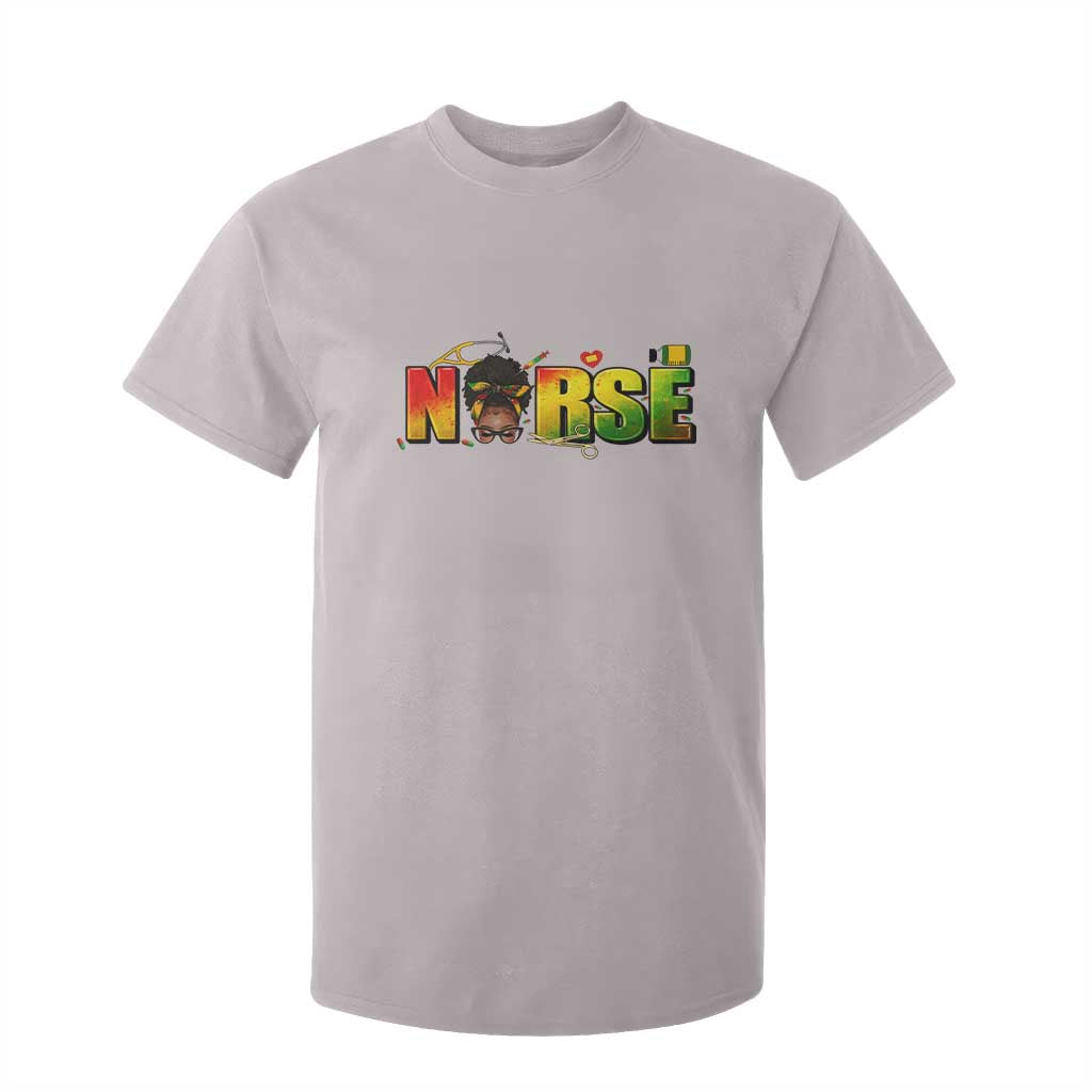 Proud Black Nurse T Shirt For Kid Black History Month Healthcare Gift - African Pride