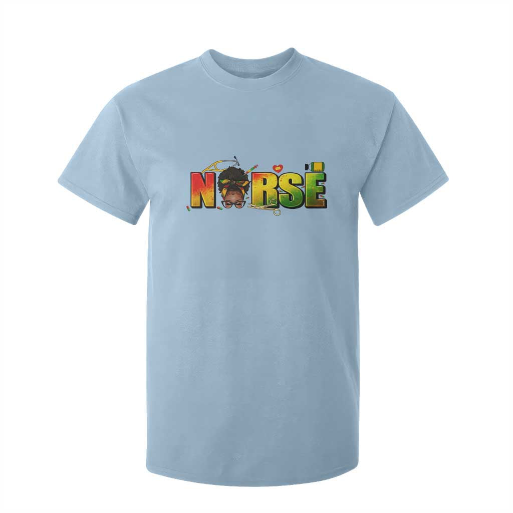 Proud Black Nurse T Shirt For Kid Black History Month Healthcare Gift - African Pride