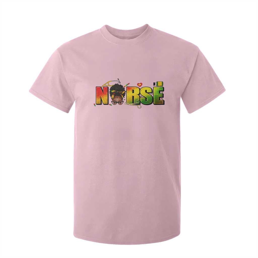 Proud Black Nurse T Shirt For Kid Black History Month Healthcare Gift - African Pride