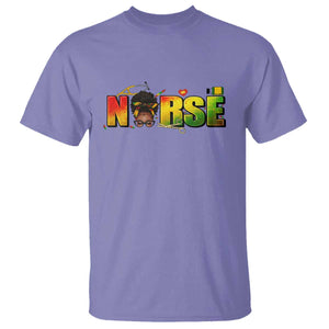 Proud Black Nurse T Shirt Black History Month Healthcare Gift - African Pride