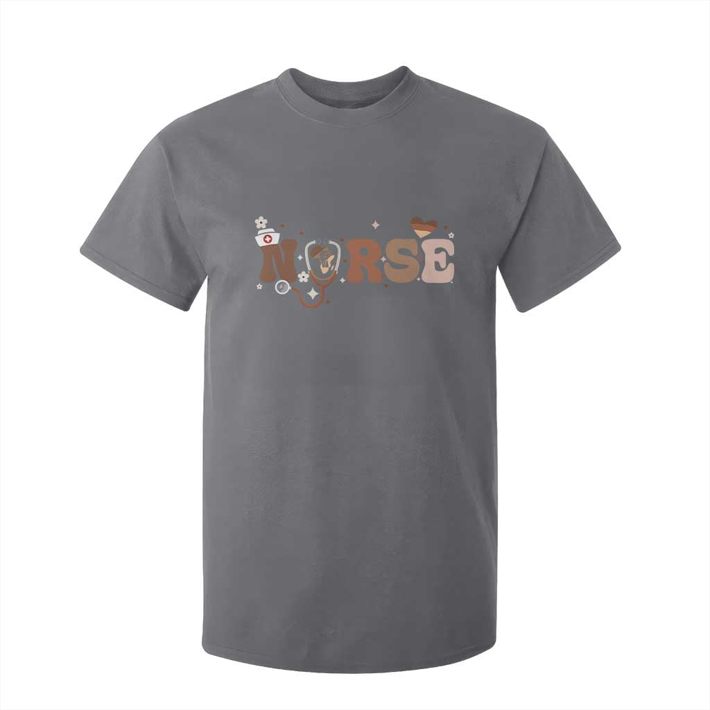 Strong Black Nurse T Shirt For Kid African American Healthcare Hero Gift - African Pride
