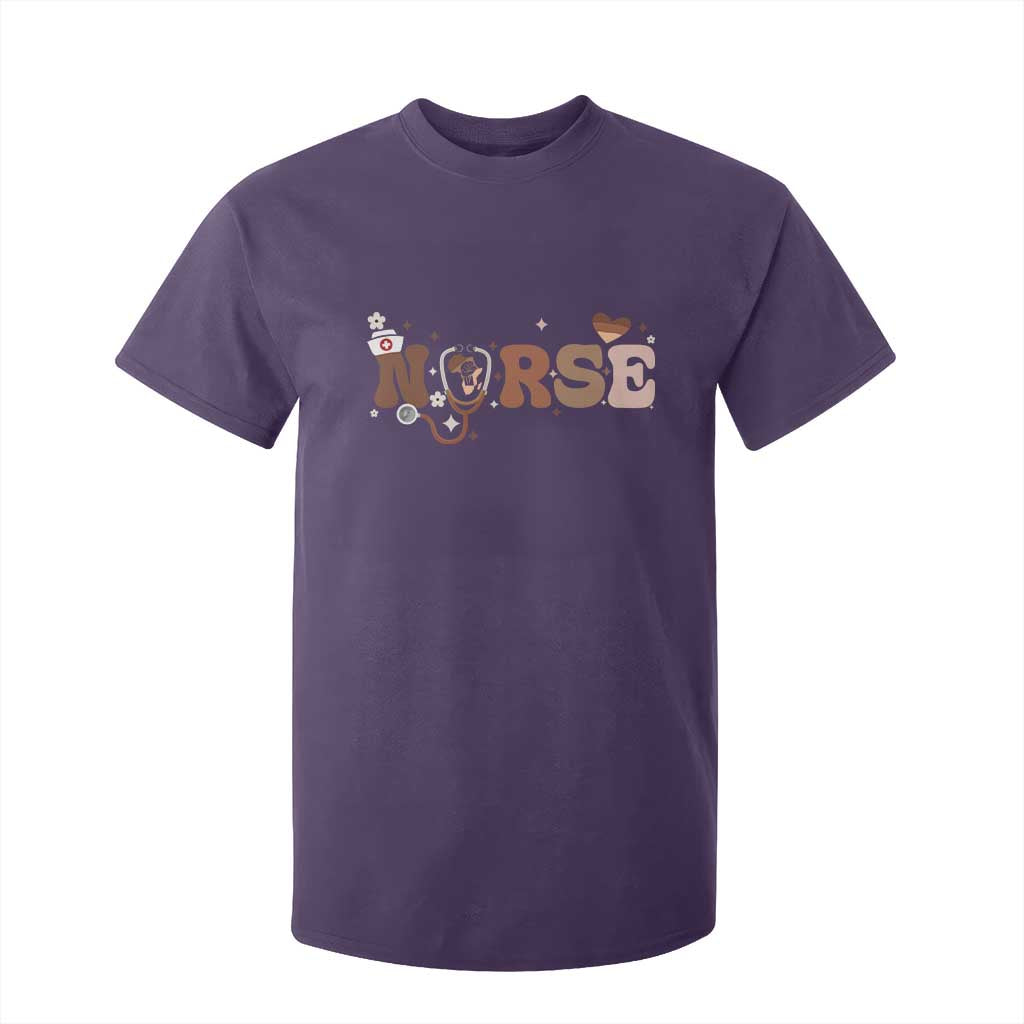 Strong Black Nurse T Shirt For Kid African American Healthcare Hero Gift - African Pride