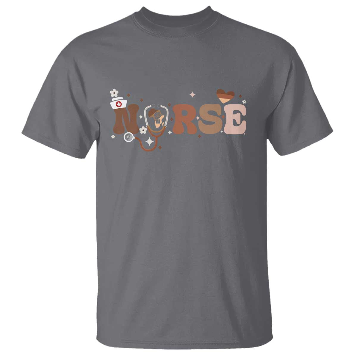 Strong Black Nurse T Shirt African American Healthcare Hero Gift - African Pride