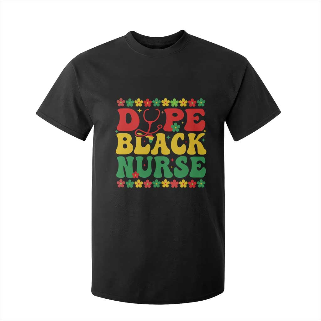 Melanin Queen Nursing Black History Month Gift T Shirt For Kid Dope Black Nurse
