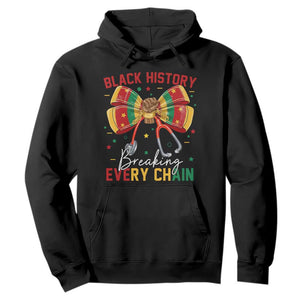 Black History Breaking Every Chain Hoodie Gift For Black Nurse - African Pride