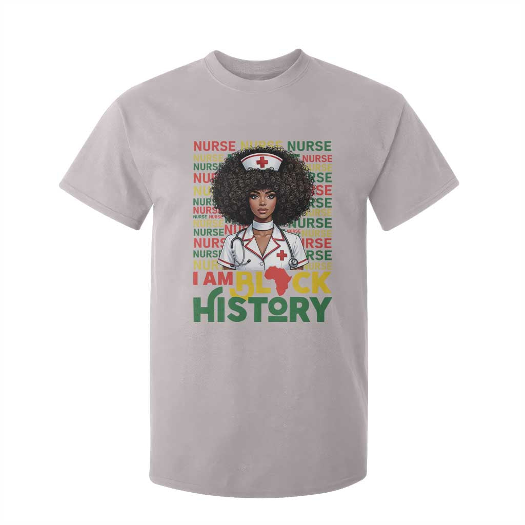 I Am Black History T Shirt For Kid Black History Month Nurse Gift - African Pride