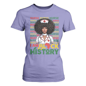 I Am Black History T Shirt For Women Black History Month Nurse Gift - African Pride